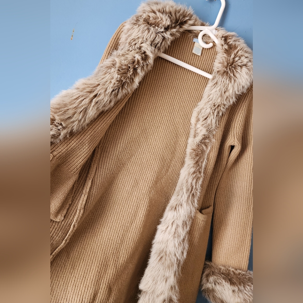 URCHIN TAN CARDIGAN